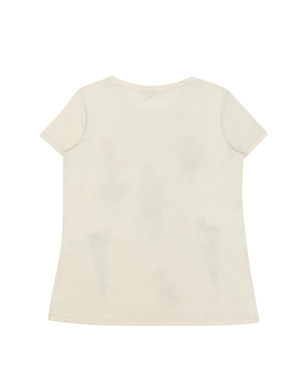 WEEKEND MAX MARA ROUND NECK EMBROIDERED T-SHIRT