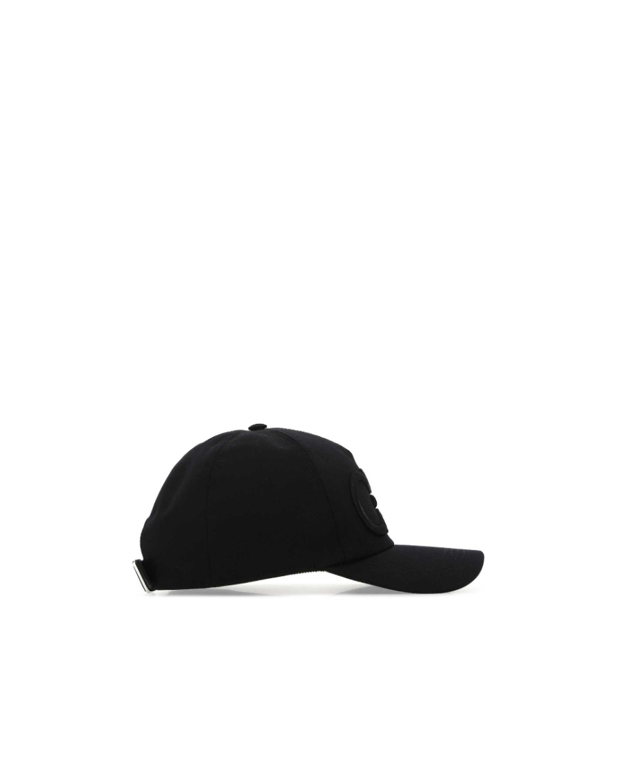 Ferragamo Gancini-embroidered Baseball Cap In Black