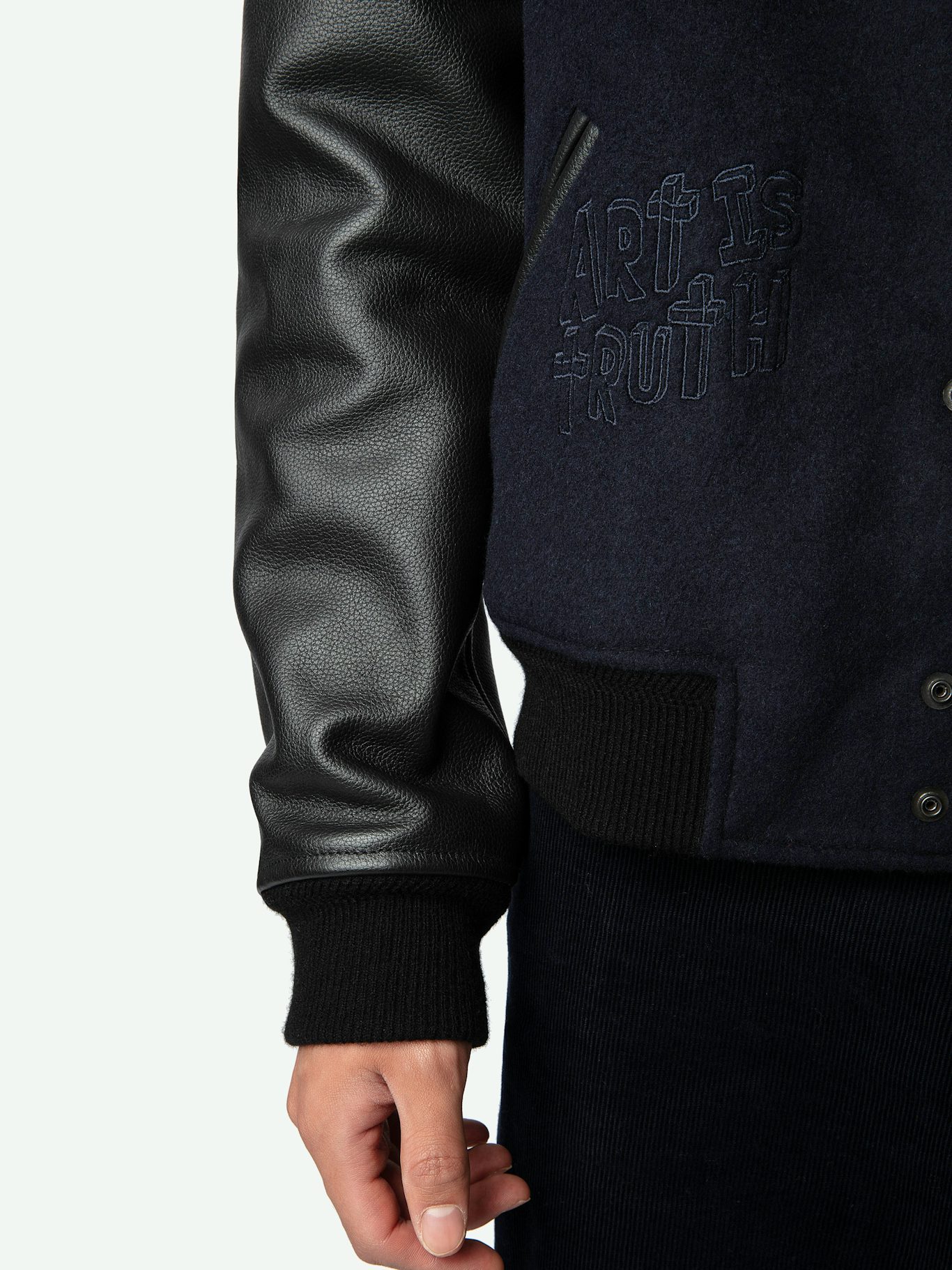 Zadig & Voltaire Birdieh Wool Bomber Jacket
