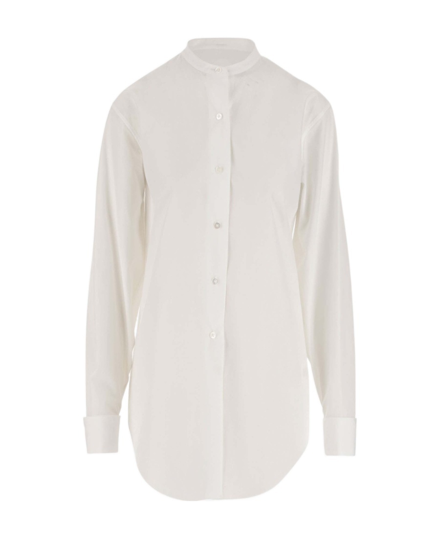 The Row Long-sleeved Shirt In White