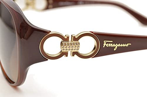 Ferragamo Logo Sunglasses In Nude