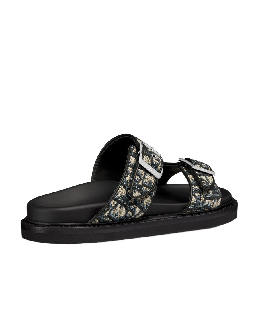 Dior Aqua Sandals In Black