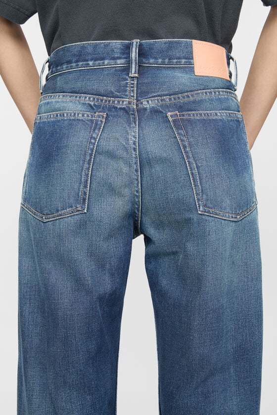 Acne Studios Loose Fit Jeans - 2021f In Blue