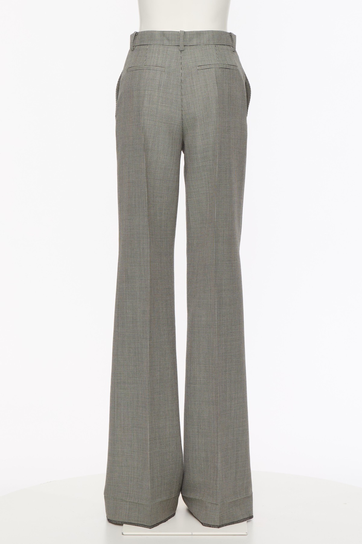 Valentino Belt Loop Casual Pants In White