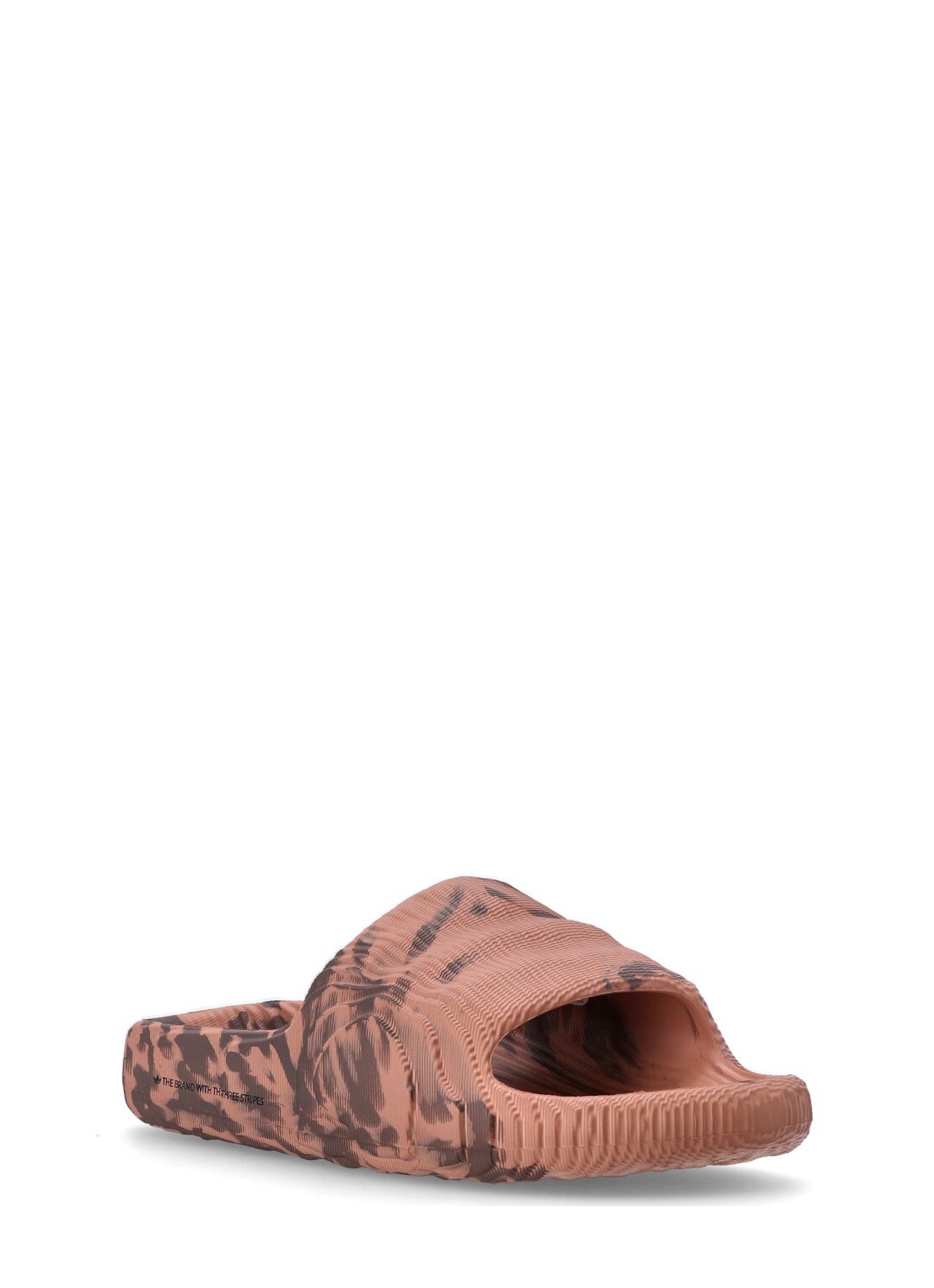 Adidas Originals Round Head Flat-soled Slippers In Brown