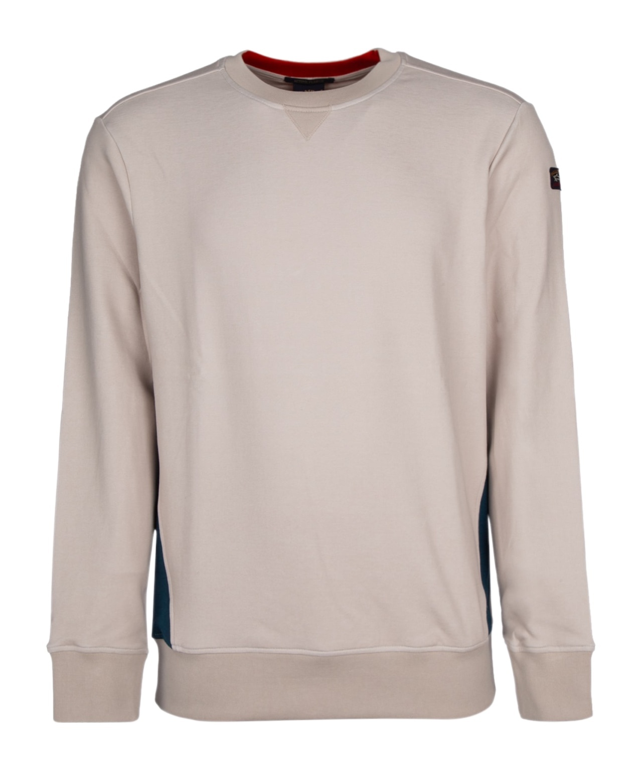 Shop Paul & Shark Round-neck Sweater In Nude