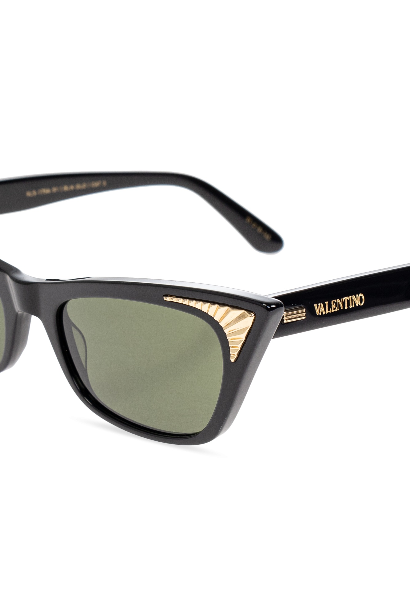 Valentino Full Frame Sunglasses In Green