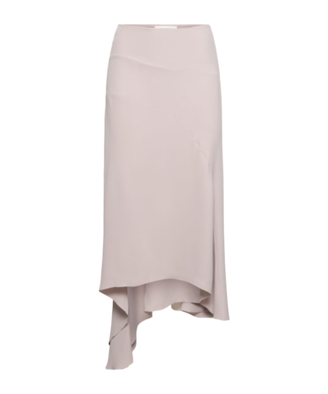 Victoria Beckham Asymmetric Midi Skirt