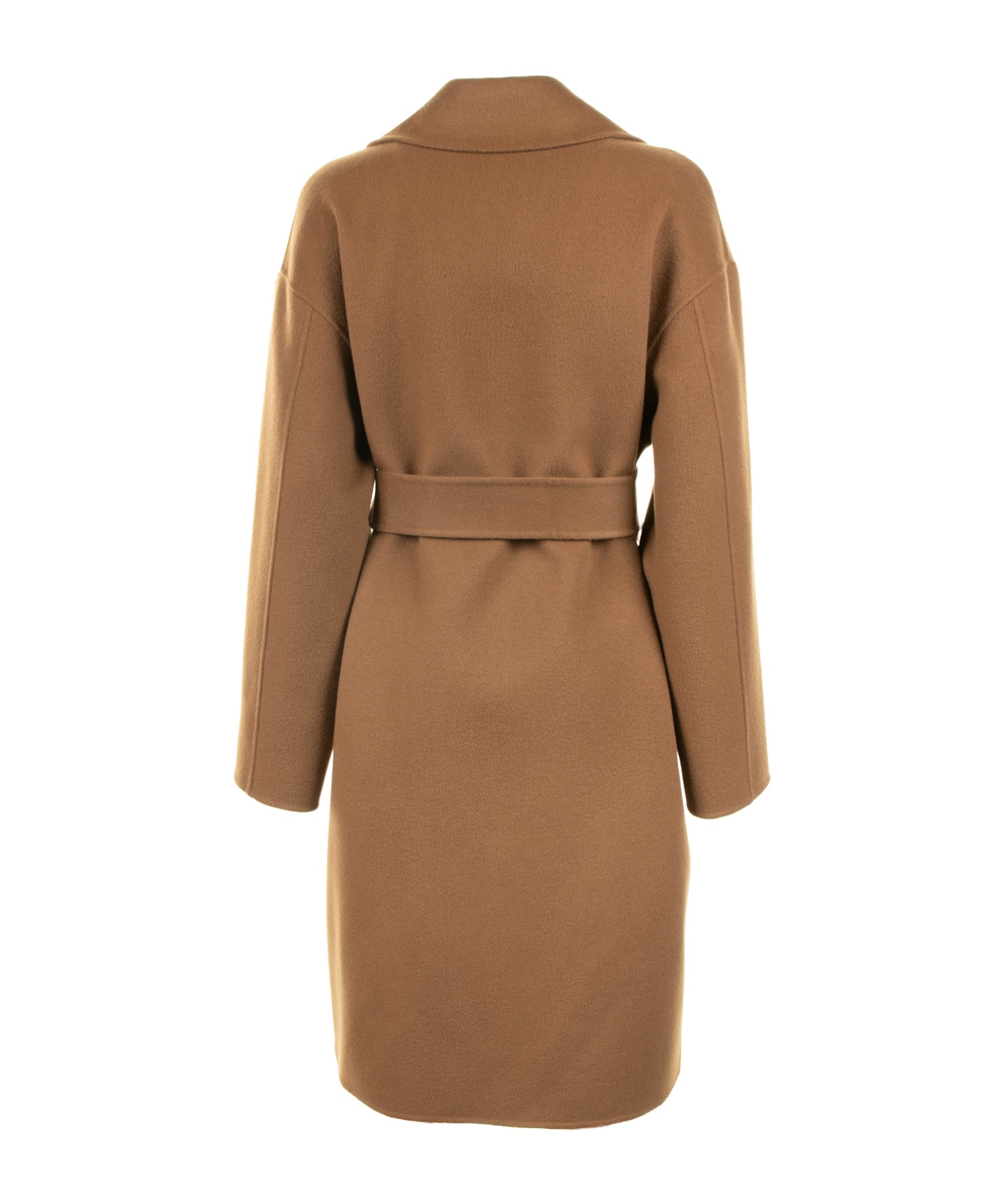 Marella Womens Tobacco Coat With Belt In Brown