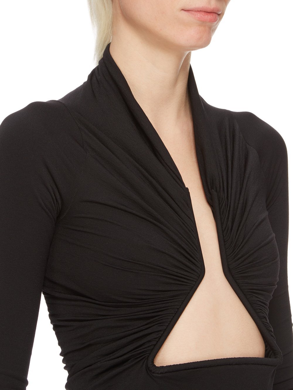 Rick Owens Prong T-shirt In Black