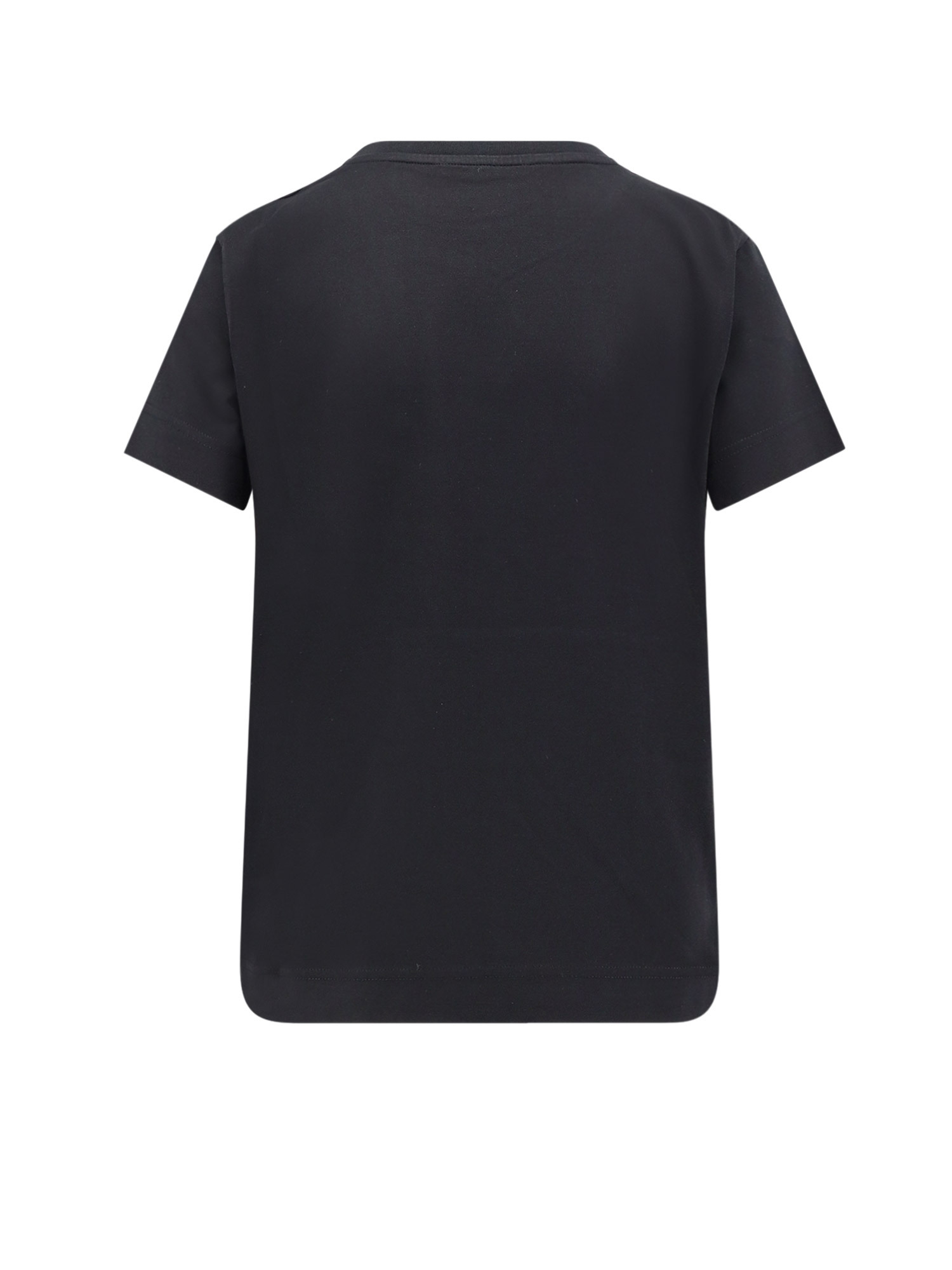 Givenchy Crew-neck Short Sleeve Graphic Cotton T-shirt In Black