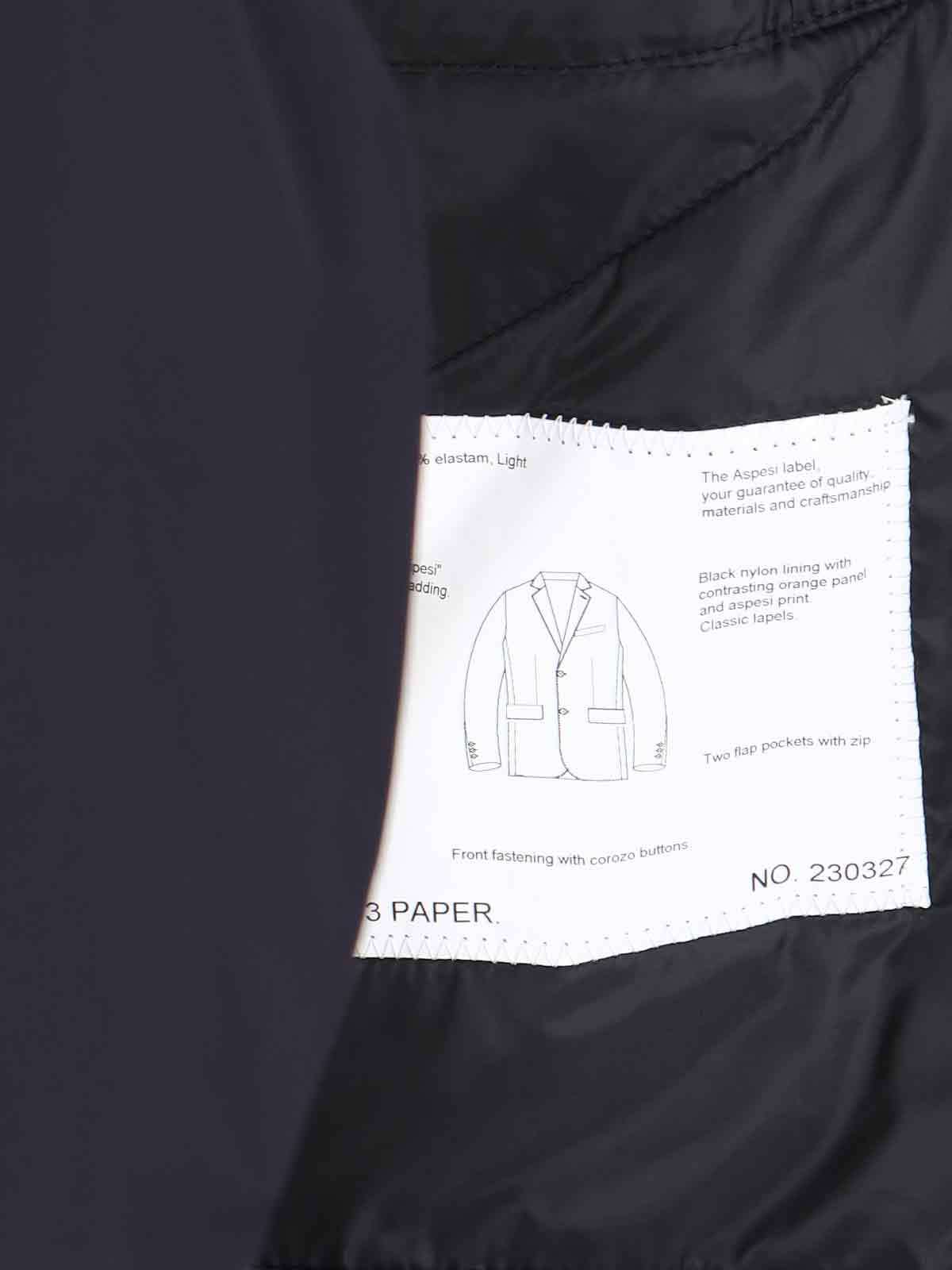 ASPESI PAPERINO SINGLE-BREASTED BLAZER