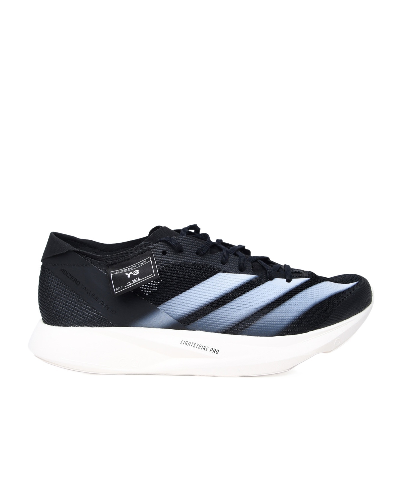 Shop Y-3 Takumi Sen 10 Mesh Sneakers In Black