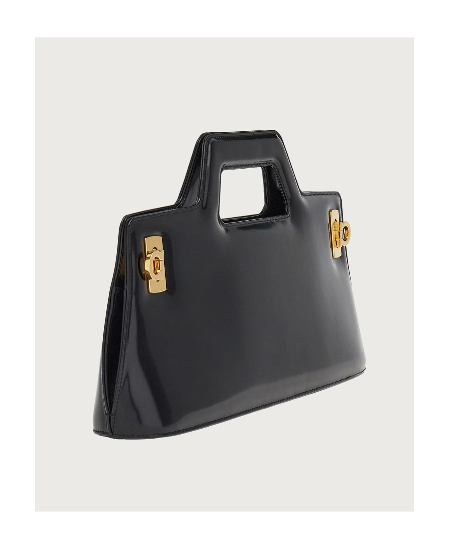 Ferragamo Salvatore Damen Handtasche Wanda In Black