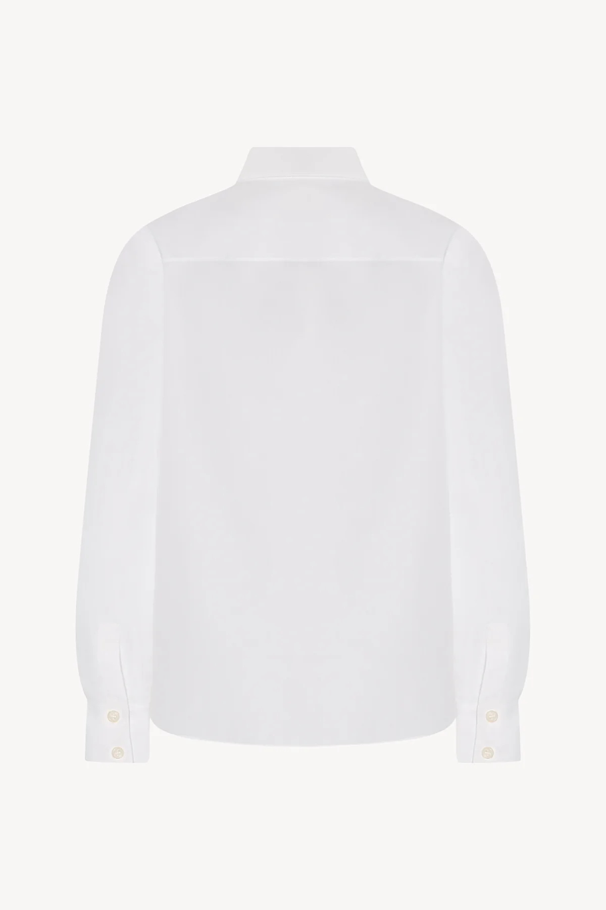 The Row Sadie Shirt In Cotton In White
