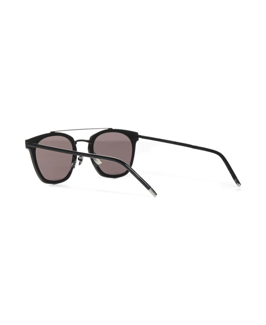 Saint Laurent Sl28 Sunglasses In Gray