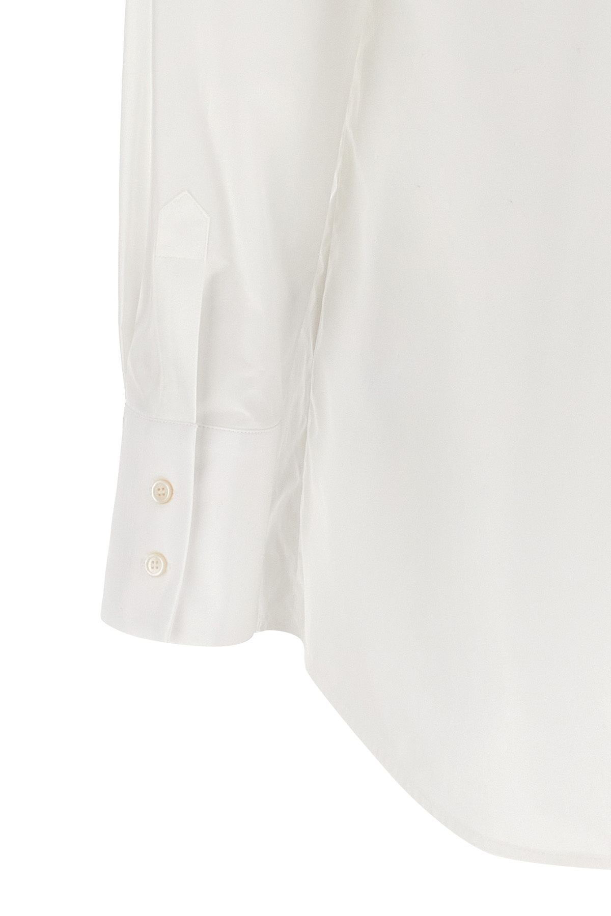 Fabiana Filippi Long-sleeved Shirt In White