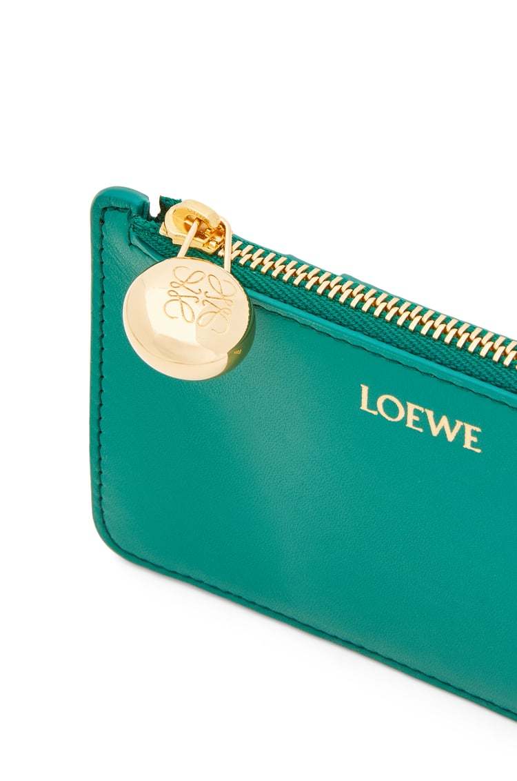 Loewe Pebble Coin Cardholder In Green
