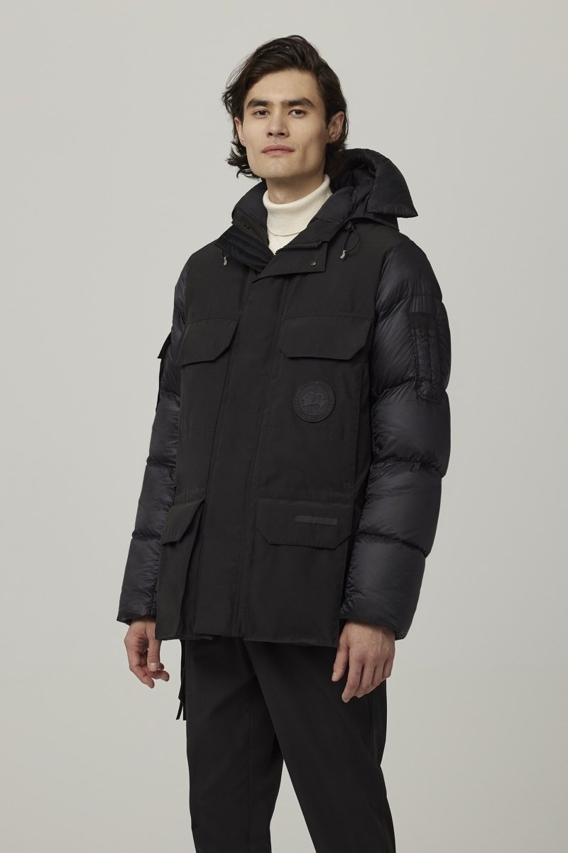 Canada Goose Paradigm Expedition Padded-sleeves Parka In Black
