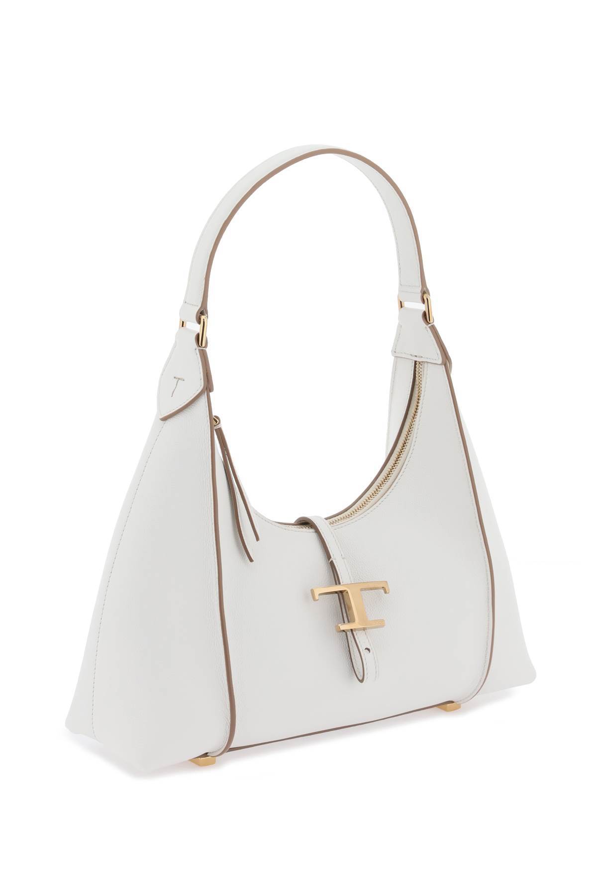 Tod's Small T Timeless Shoulder Bag In White