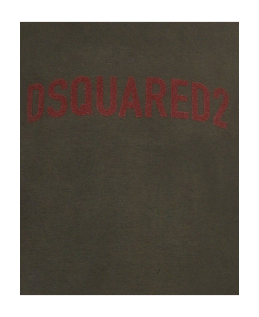 Dsquared2 Logoed Cool-fitting T-shirt With Distressed Detailing In Black
