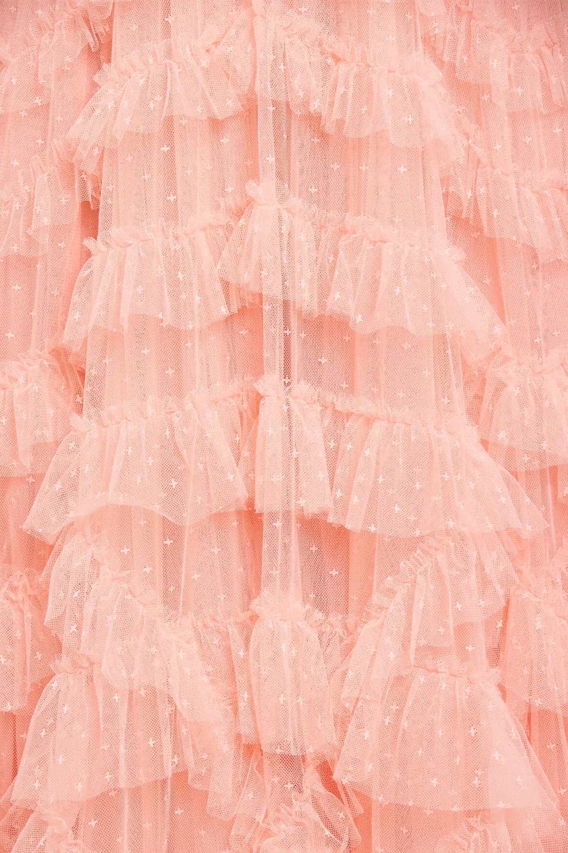 NEEDLE & THREAD SOFT TULLE LAYERED GOWN