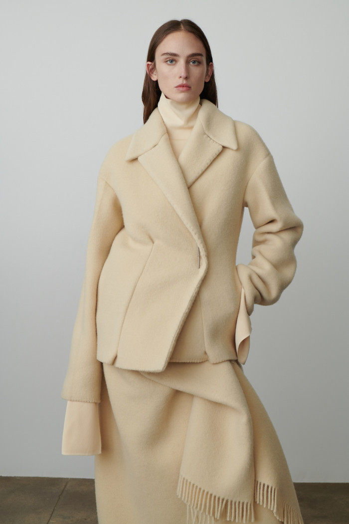 THE ROW AZZEDINA SINGLE-BREASTED CASUAL JACKET