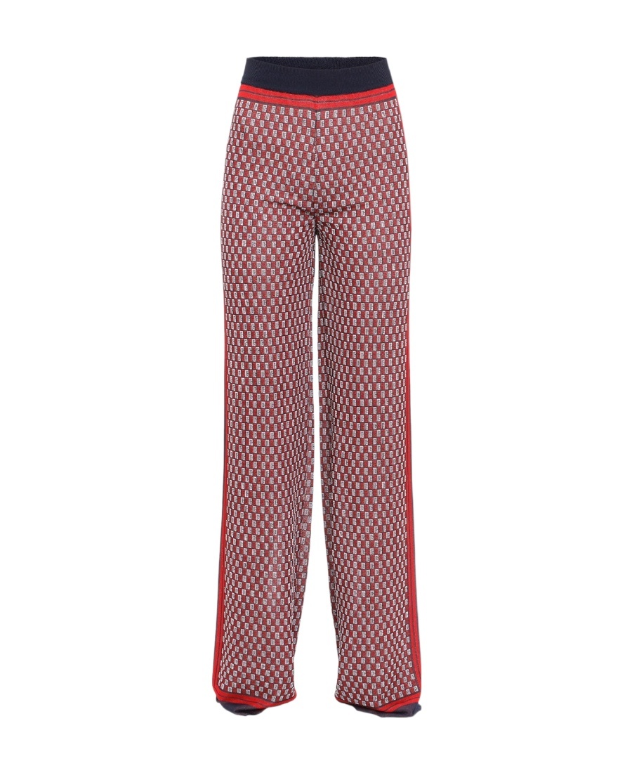 BALMAIN KNITTED CASUAL PANTS