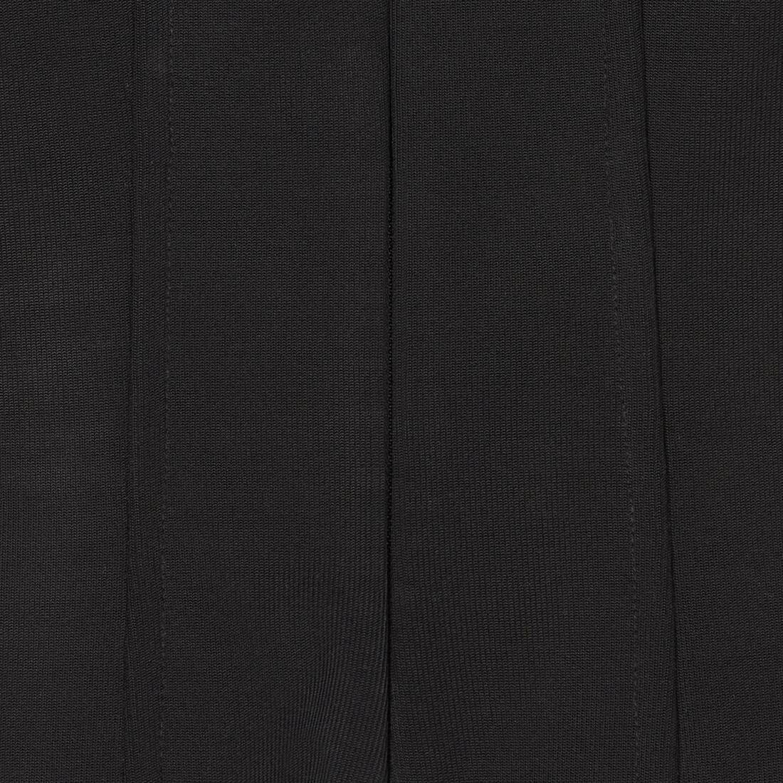 Balenciaga Boned Corset Top In Black