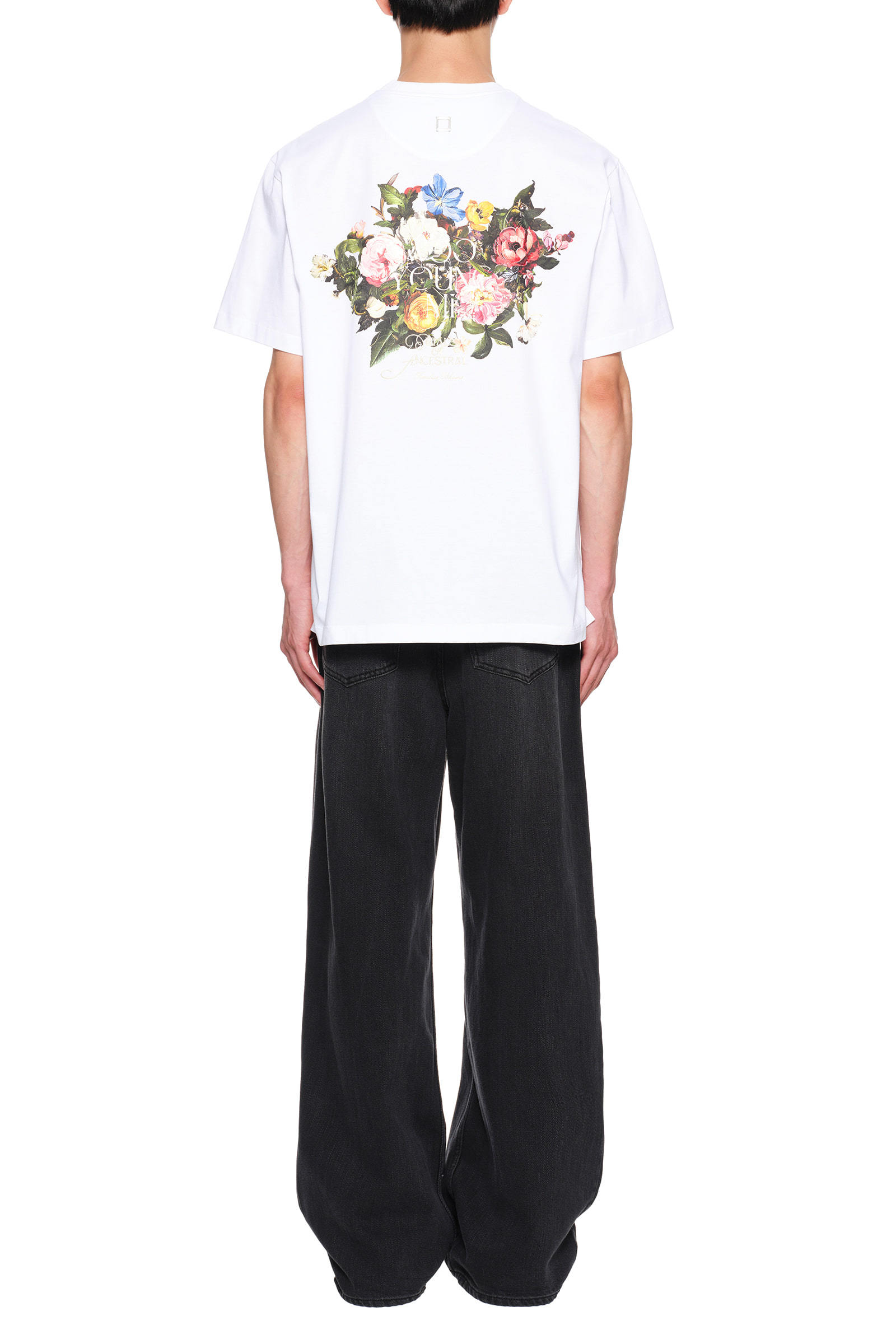 Wooyoungmi Graphic Short-sleeved T-shirt In White