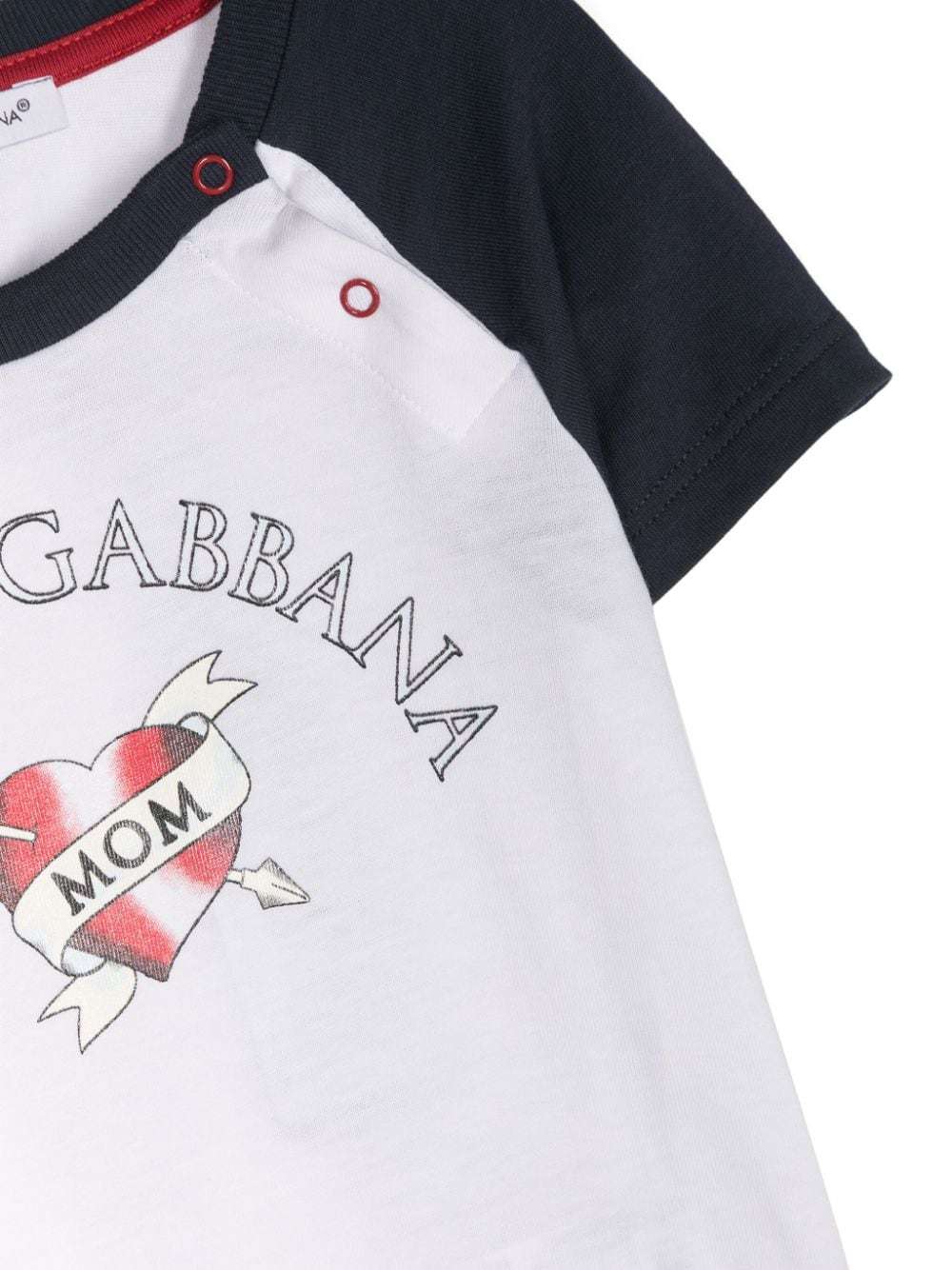 Dolce & Gabbana Logo-print Cotton T-shirt In White