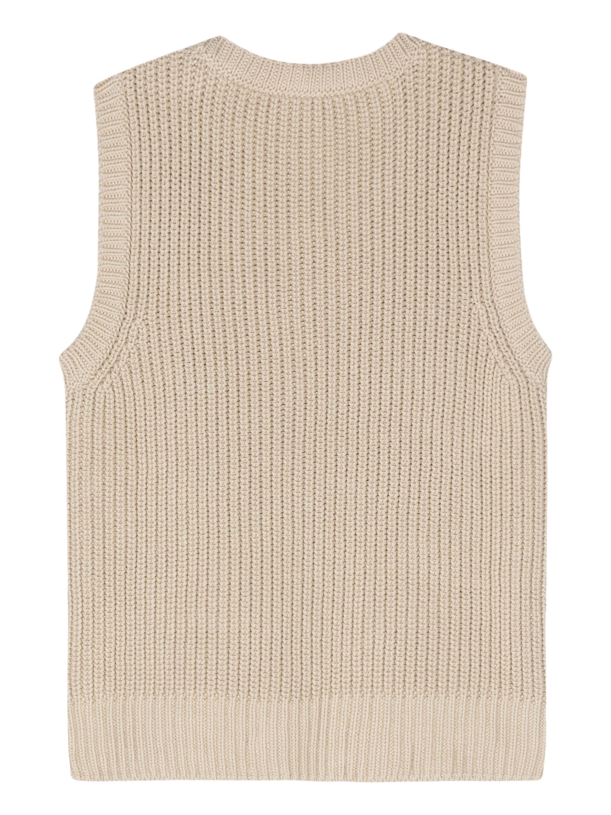 Shop Officine Generale Crew-neck Cotton Vest