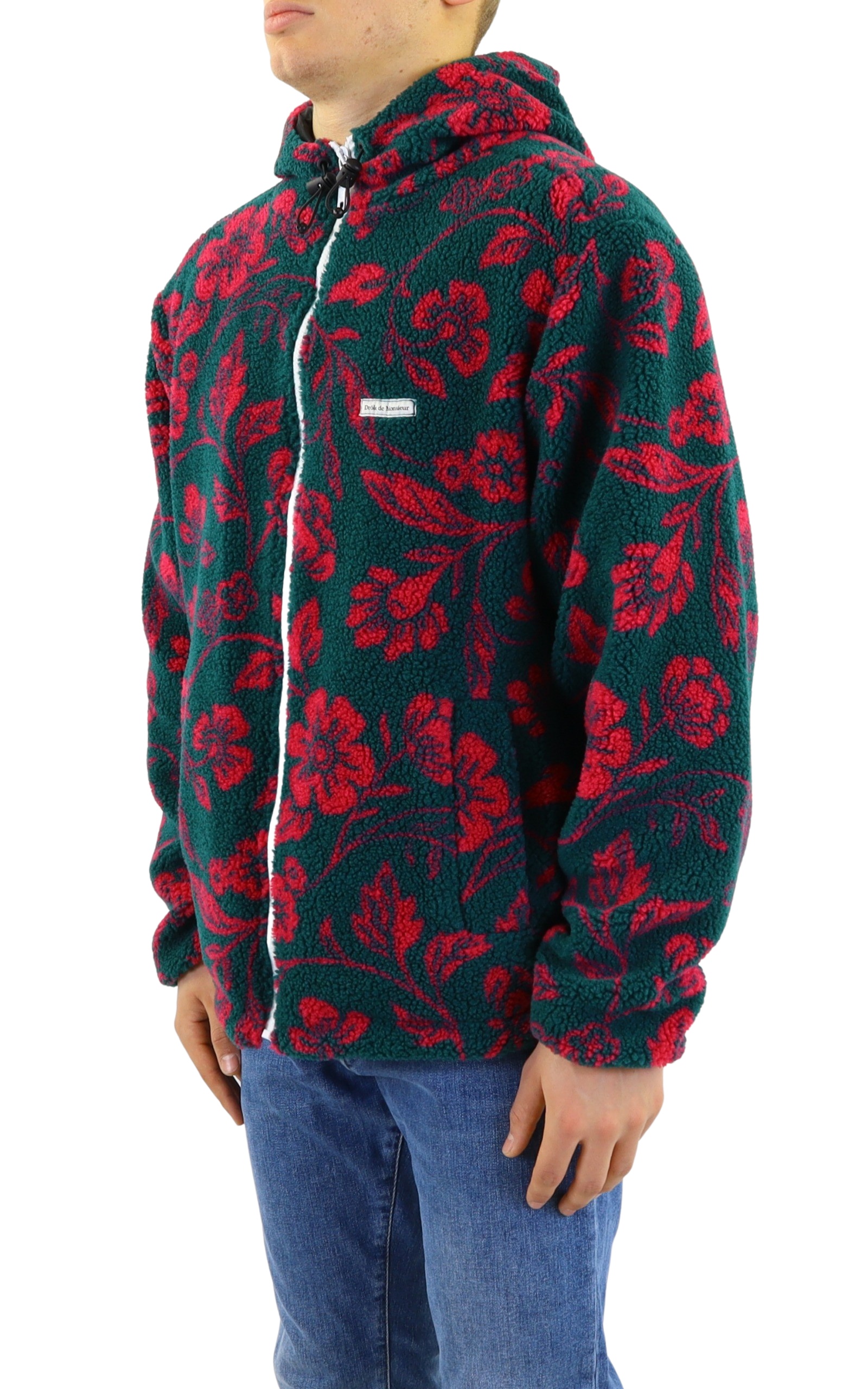 Drôle De Monsieur Long-sleeved Casual Jacket In Blue