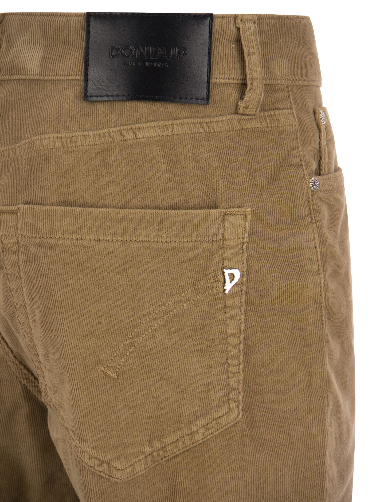 Dondup Five Bags Of Jeans In Brown