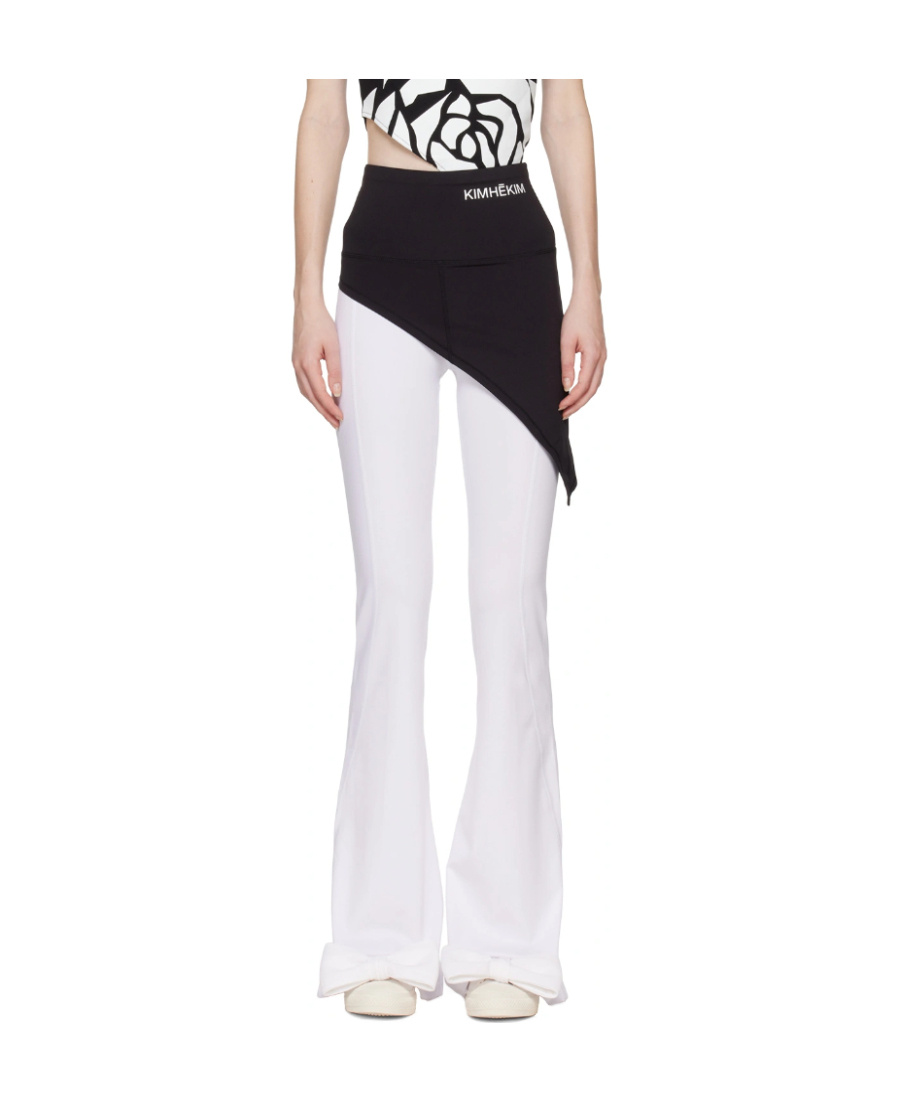 Kimhēkim Logo Casual Pants In White