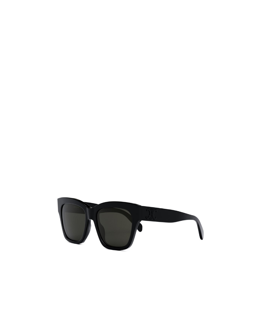 Celine Logo Sunglasses In Black