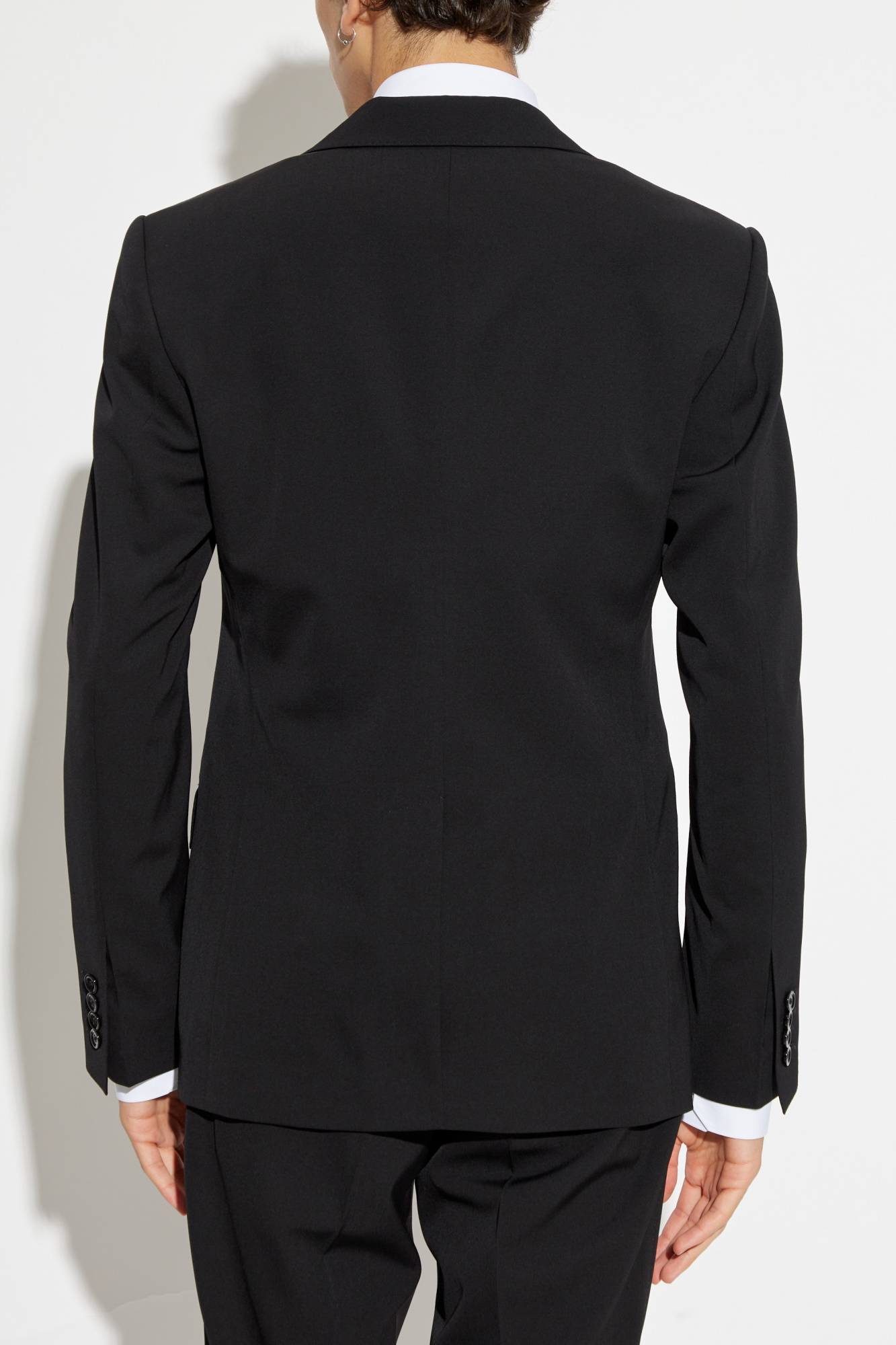 Dolce & Gabbana Single-breasted Blazer In Black