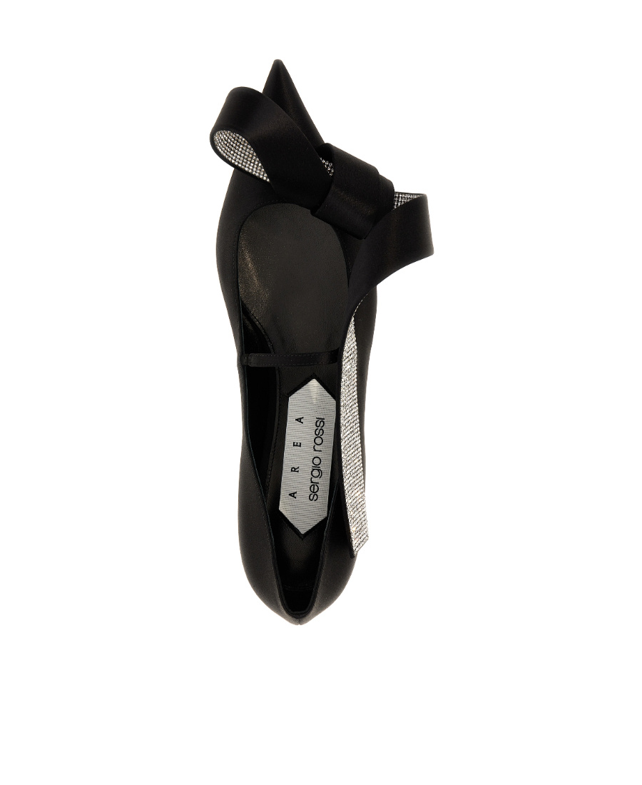 Shop Sergio Rossi Area Maquise Ballet Flats In Black
