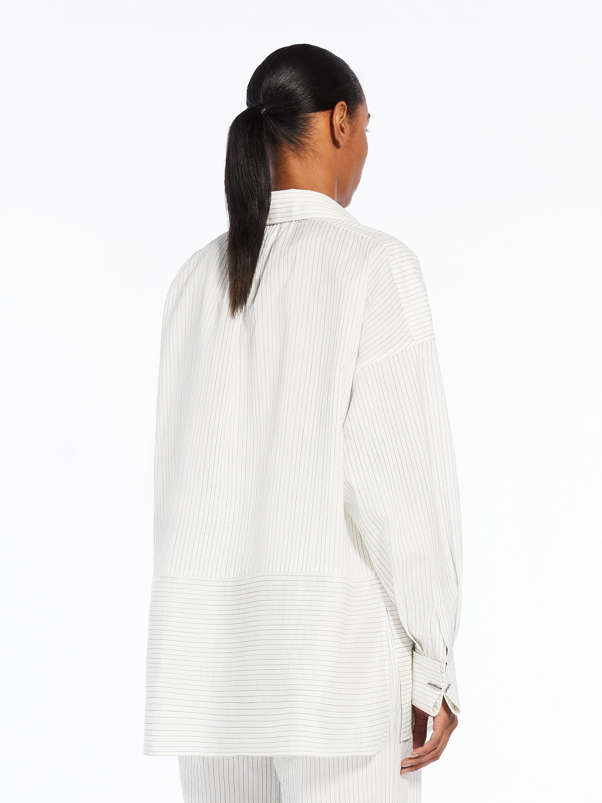 Max Mara Saletta Blouse In White