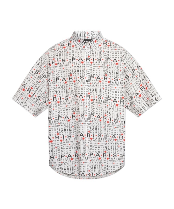 Balenciaga Shirt With Pockets In White