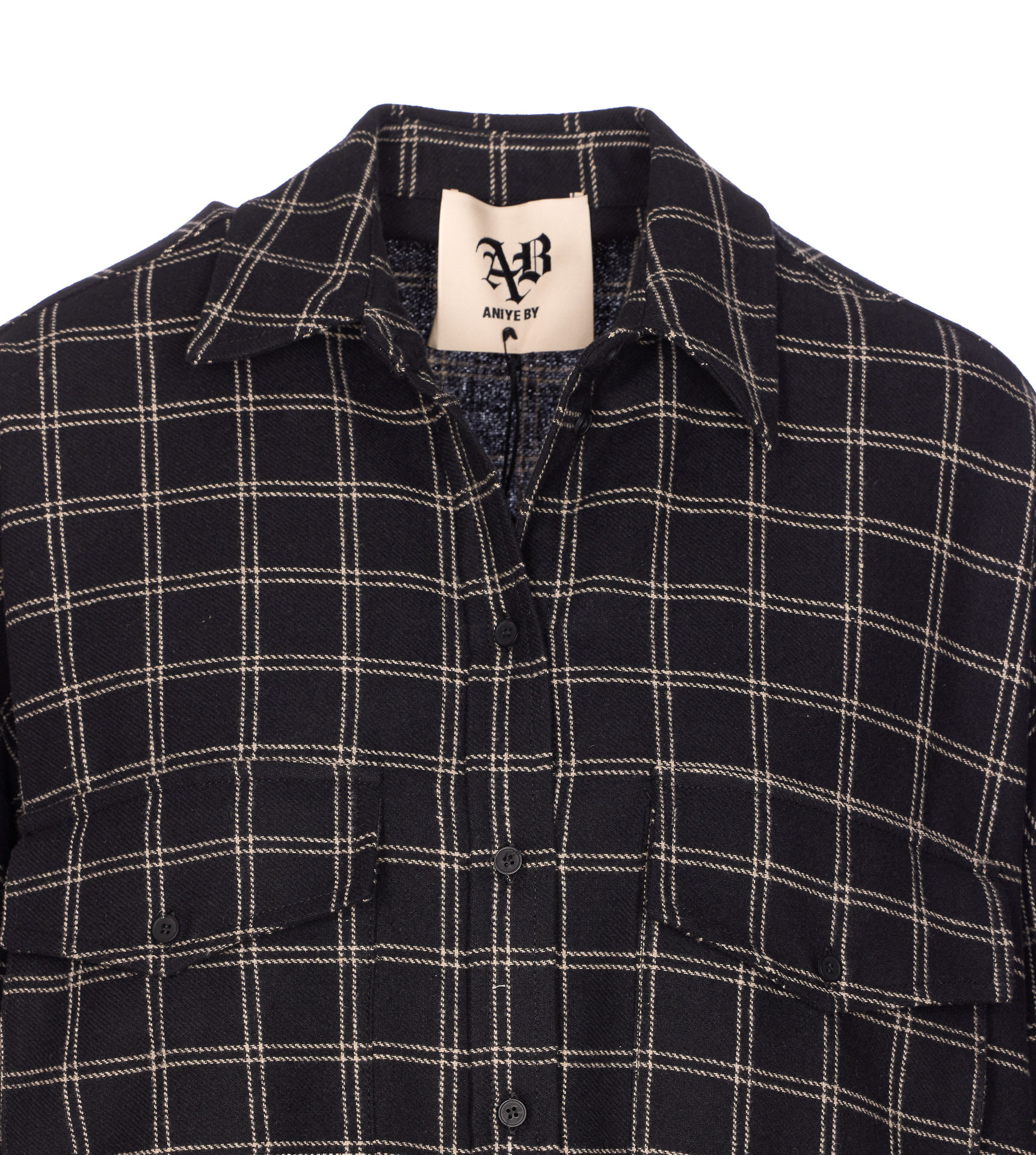 Aniye By Plaid Shirt In Black