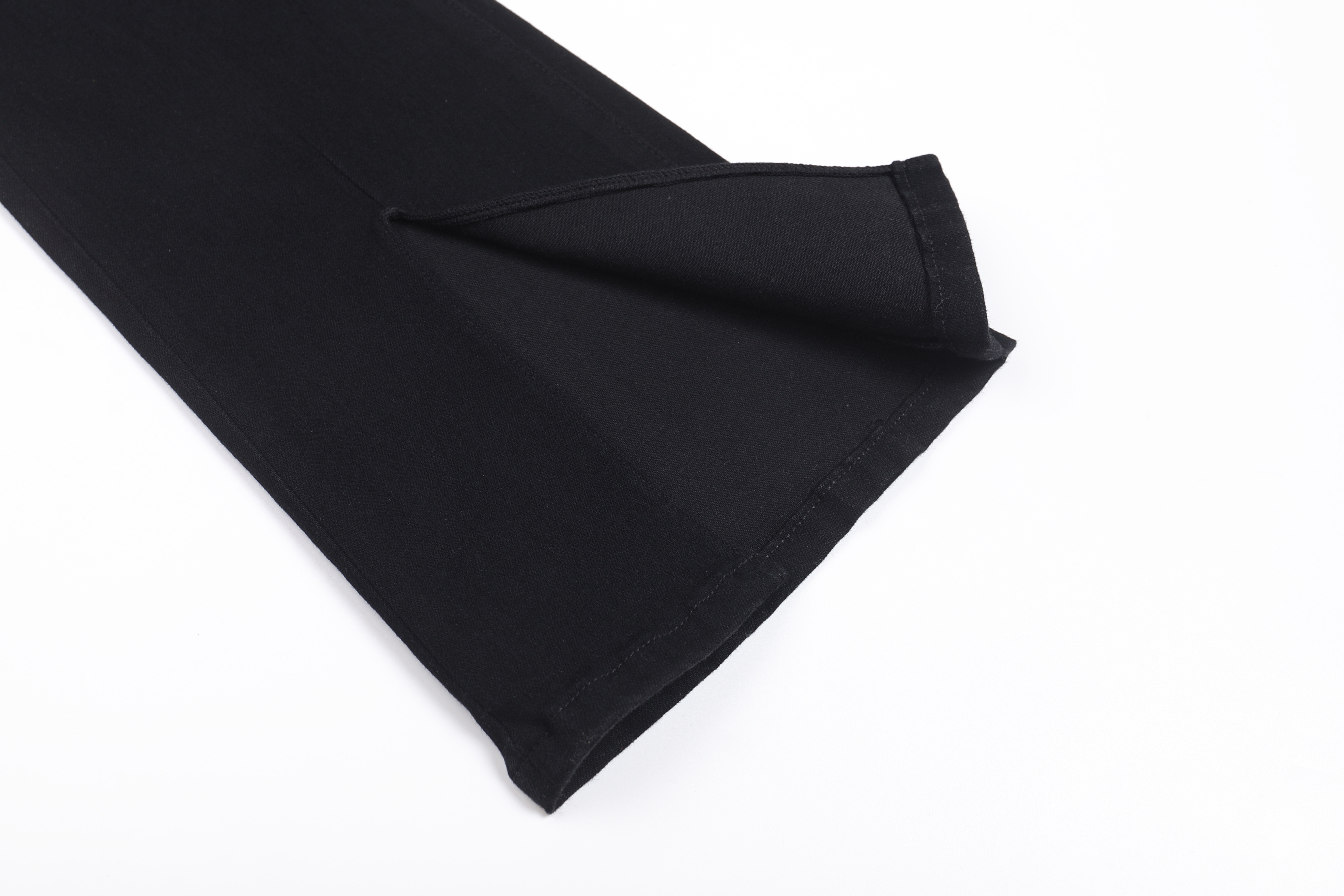 Liuregali Split Jeans In Black
