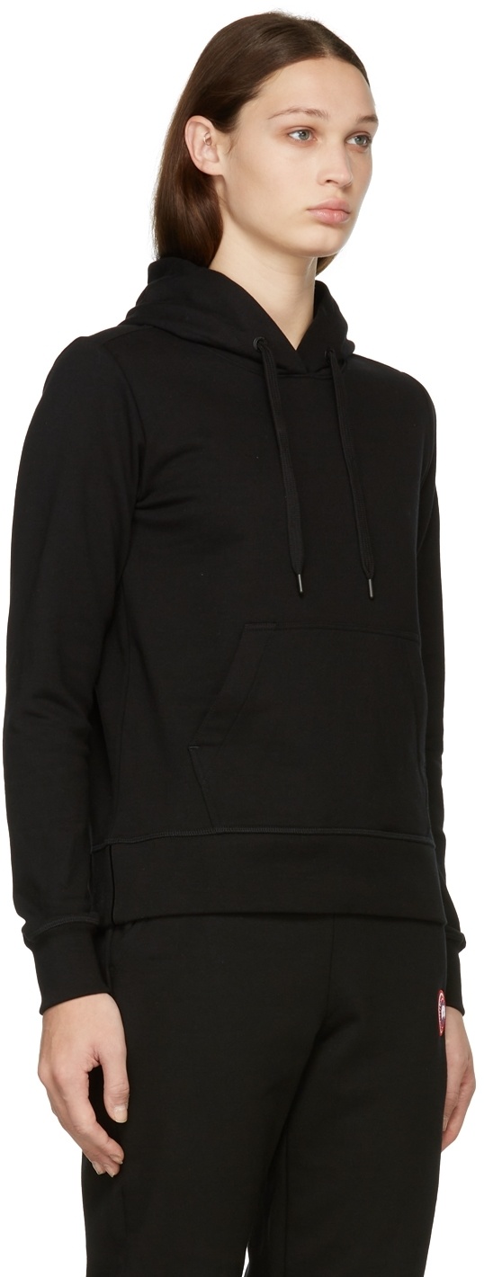 Canada Goose Muskoka Drawstring Hoodie In Black