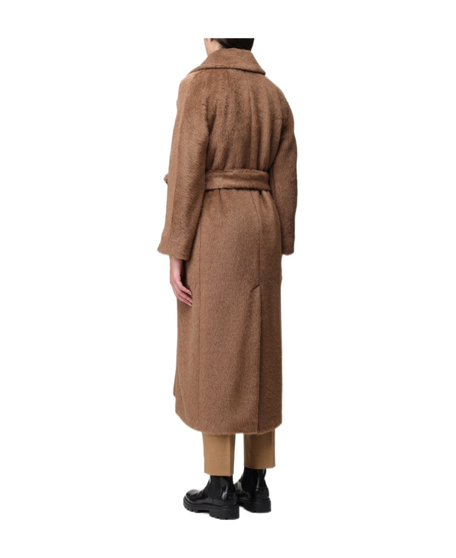 Max Mara Maxmara Teddy Bear Icon Coat Camel In Brown
