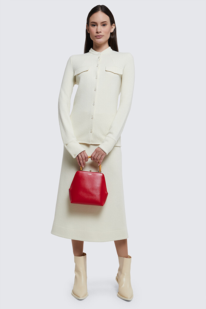 Shop Jil Sander Long-sleeve Shirt In White