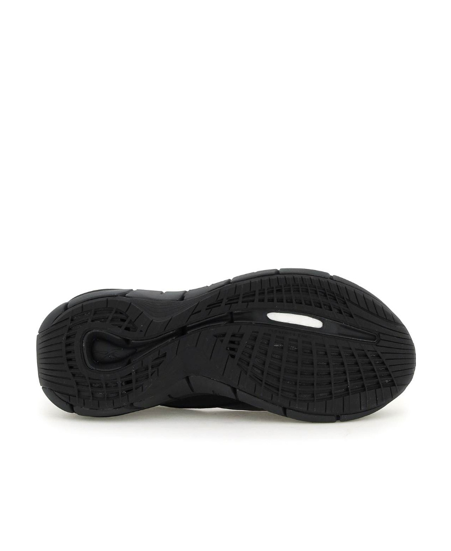 Maison Margiela X Reebok Black Croafer Slip-on Rubber Sneakers In Black