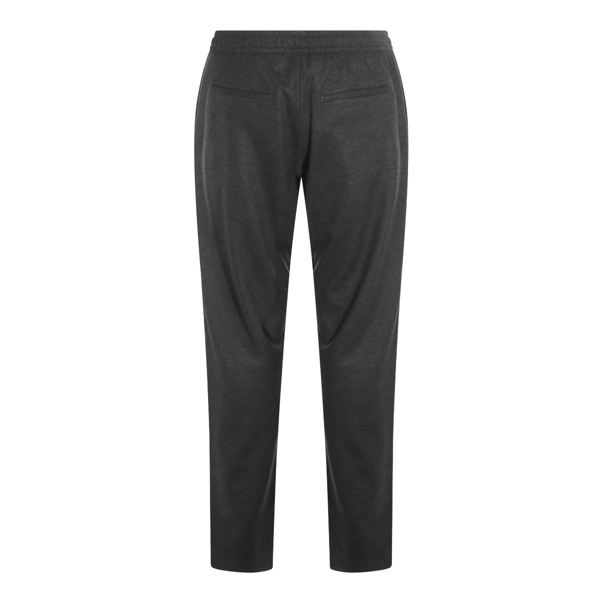 Canali Drawstring-waistband Trousers In Black