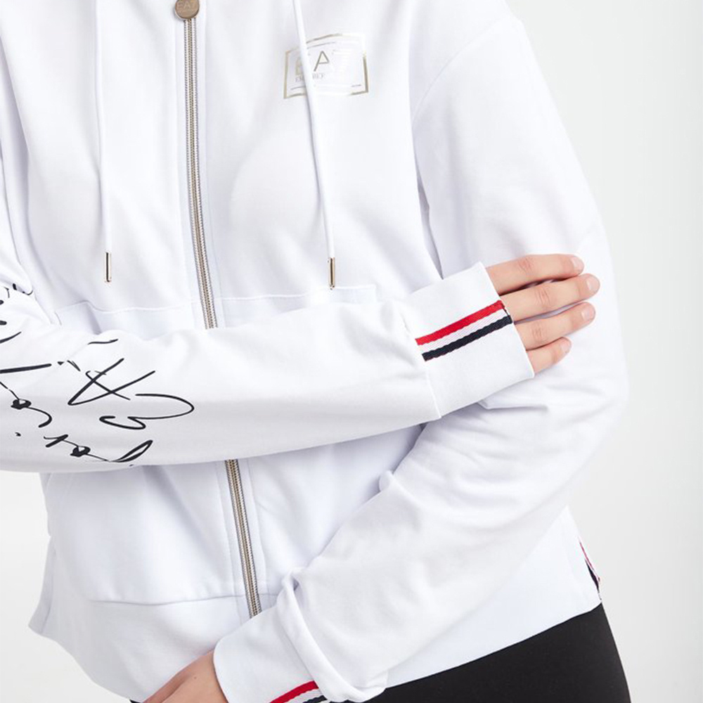 EA7 PULL ROPE HOODED SWEATER
