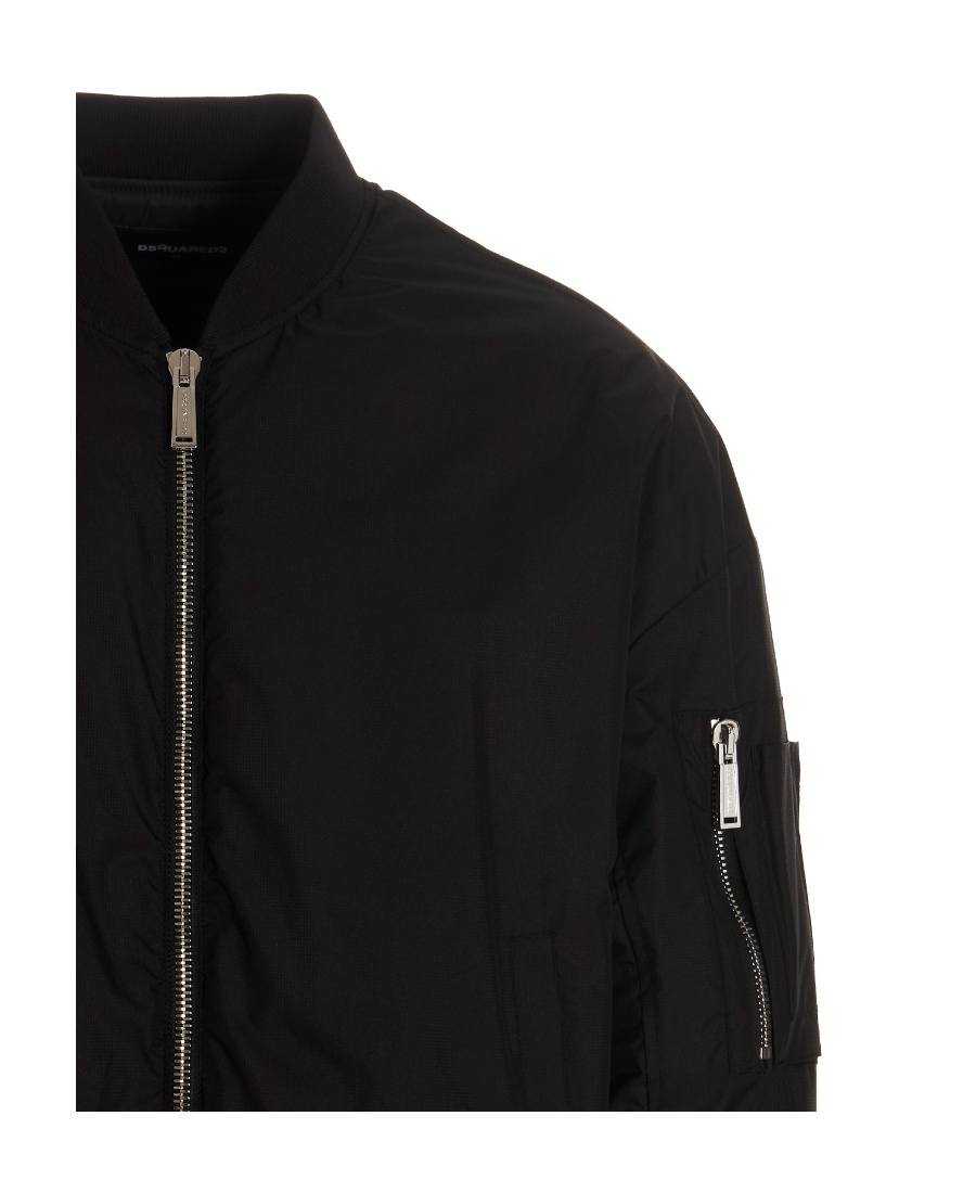 Dsquared2 D2 On The Wave Casual Jackets And Parka Black In Black