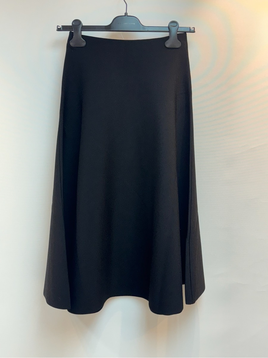 The Row Flared Skirt In Black